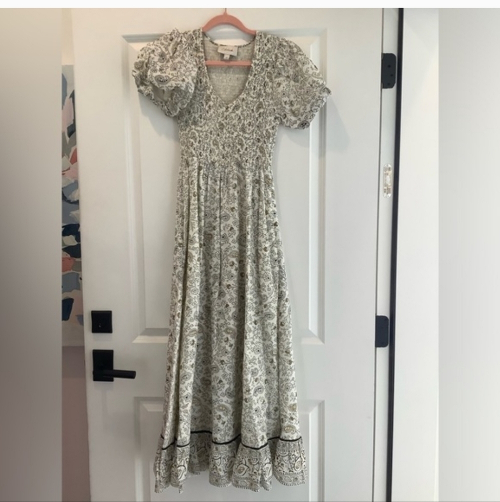 Cleobella Puff Sleeve Maxi